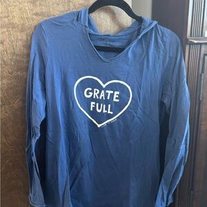 Life Is Good Navy Hoodie